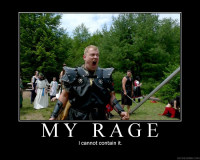 His Rage