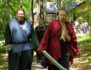 Renthios and Genma Satome Walking