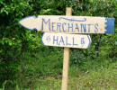 Merchant's Hall Sign