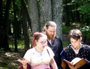 Paige, Tick and Lethias Studying