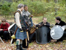 Seamus, William, Ranthor and Elric Outside