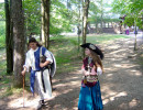 Br. Germaine and Evangeline Taking an Afternoon Stroll