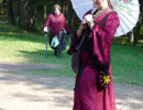 Lilliana Under Her Parasol